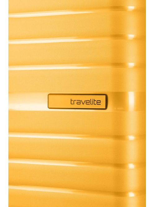 Travelite Trient sárga 4 kerekű közepes bőrönd