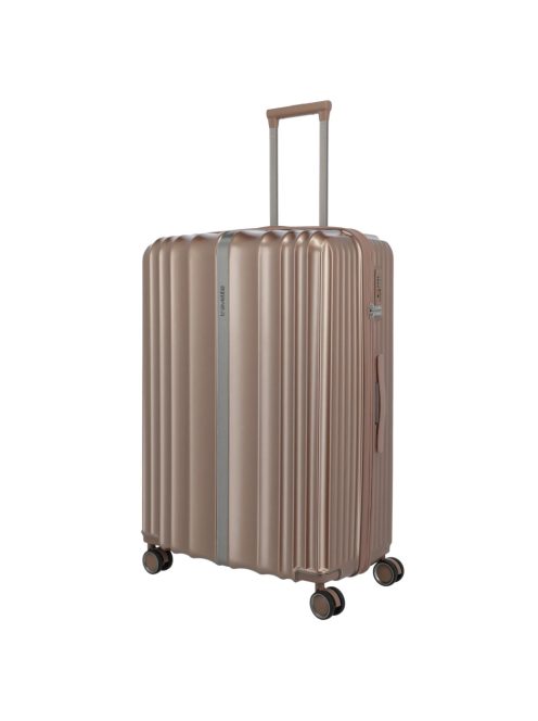 Travelite Paros rose gold 4 kerekű nagy bőrönd