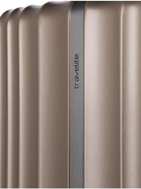 Travelite Paros rose gold 4 kerekű nagy bőrönd