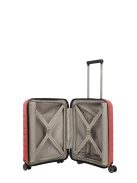 Travelite Mooby piros 4 kerekű első zsebes kabinbőrönd