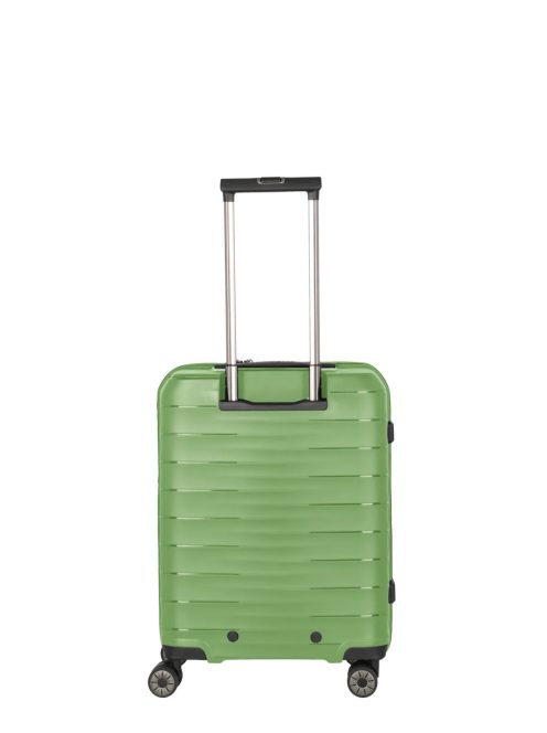 Travelite Mooby zöld 4 kerekű első zsebes kabinbőrönd