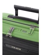 Travelite Mooby zöld 4 kerekű első zsebes kabinbőrönd