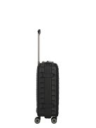 Travelite Mooby fekete 4 kerekű kabinbőrönd