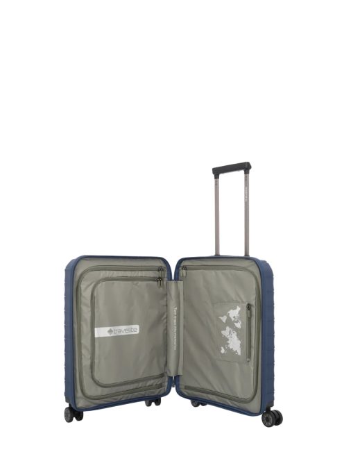 Travelite Mooby kék 4 kerekű kabinbőrönd