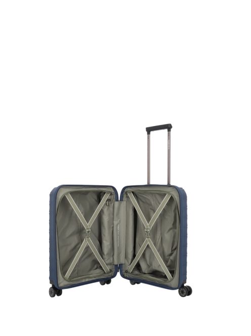 Travelite Mooby kék 4 kerekű kabinbőrönd