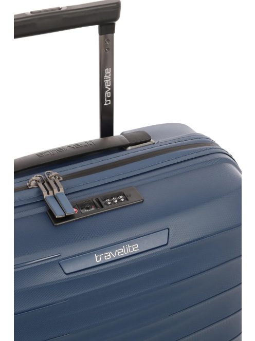 Travelite Mooby kék 4 kerekű kabinbőrönd