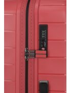 Travelite Mooby piros 4 kerekű bővíthető közepes bőrönd