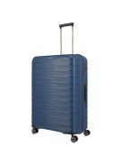 Travelite Mooby kék 4 kerekű nagy bőrönd