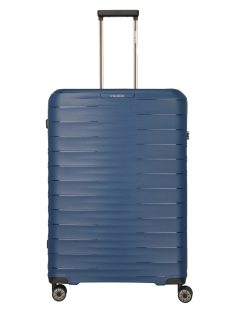 Travelite Mooby kék 4 kerekű nagy bőrönd