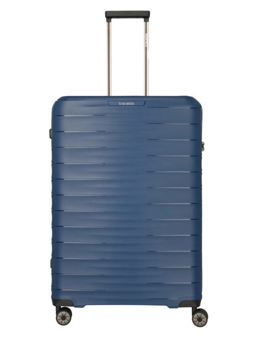 Travelite Mooby kék 4 kerekű nagy bőrönd