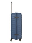 Travelite Mooby kék 4 kerekű nagy bőrönd