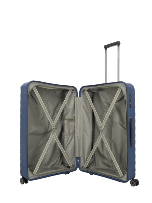 Travelite Mooby kék 4 kerekű nagy bőrönd