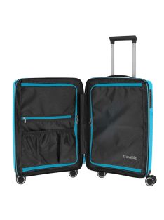 Travelite Orbita türkiz 4 kerekű kabinbőrönd