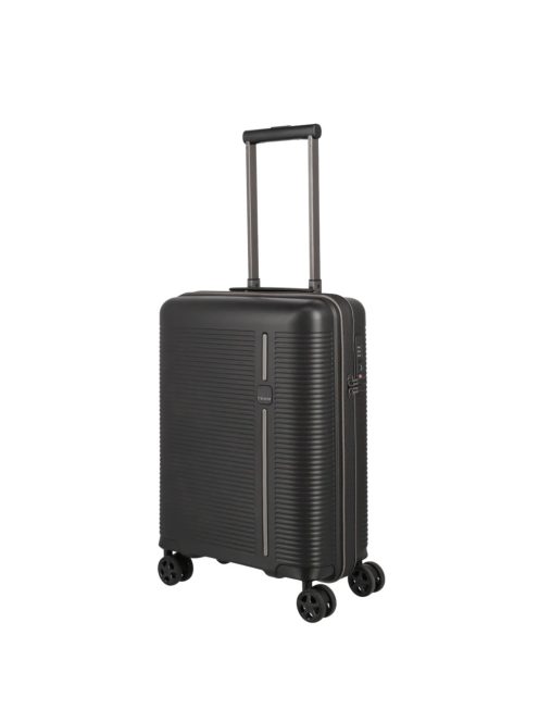 Travelite Roomer fekete 4 kerekű kabinbőrönd