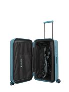 Travelite Roomer jégkék 4 kerekű bővíthető közepes bőrönd