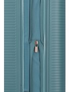 Travelite Roomer jégkék 4 kerekű bővíthető közepes bőrönd