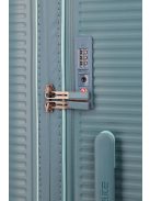 Travelite Roomer jégkék 4 kerekű bővíthető közepes bőrönd