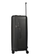 Travelite Roomer fekete 4 kerekű nagy bőrönd