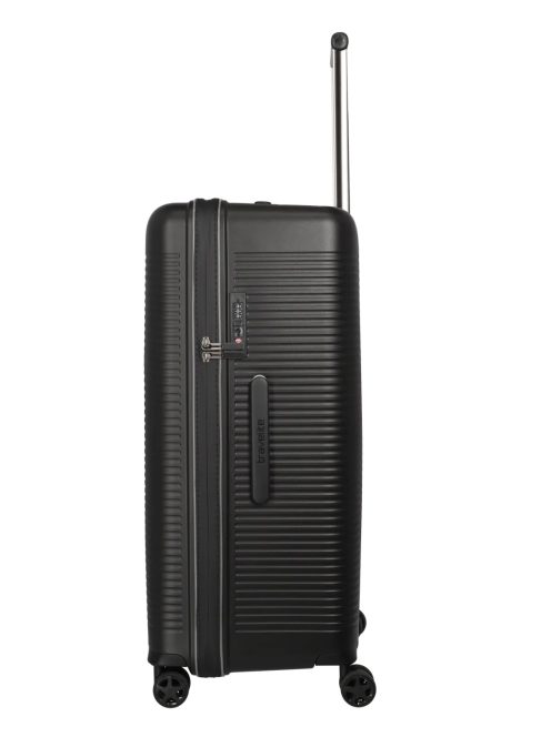 Travelite Roomer fekete 4 kerekű nagy bőrönd