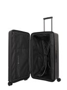 Travelite Roomer fekete 4 kerekű nagy bőrönd