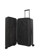 Travelite Roomer fekete 4 kerekű nagy bőrönd