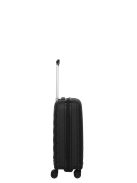 Travelite Burano fekete 4 kerekű kabinbőrönd