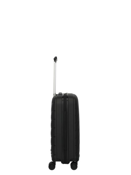 Travelite Burano fekete 4 kerekű kabinbőrönd