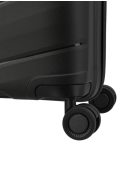 Travelite Burano fekete 4 kerekű kabinbőrönd