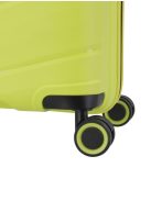 Travelite Burano zöld 4 kerekű bővíthető közepes bőrönd