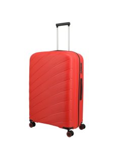 Travelite Burano piros 4 kerekű nagy bőrönd