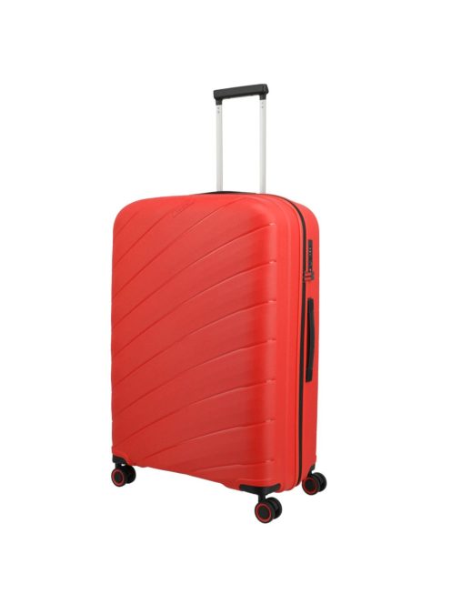 Travelite Burano piros 4 kerekű nagy bőrönd