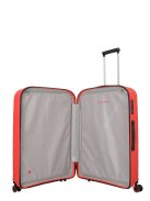 Travelite Burano piros 4 kerekű nagy bőrönd