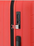 Travelite Burano piros 4 kerekű nagy bőrönd