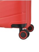 Travelite Burano piros 4 kerekű nagy bőrönd