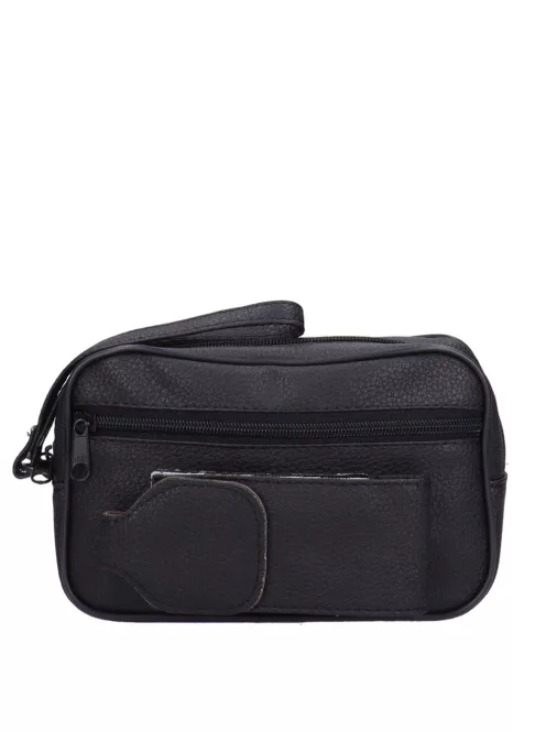 Autóstáska férfi telefonos 19-7 Fekete műbőr