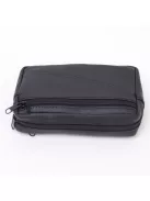 Autóstáska férfi 118-0068 Fekete bőr szimpla 
