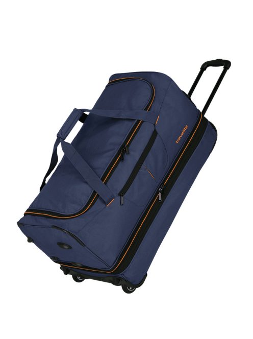 Gurulós utazótáska TRAVELITE Basics 96276 L navy 70 cm nagy