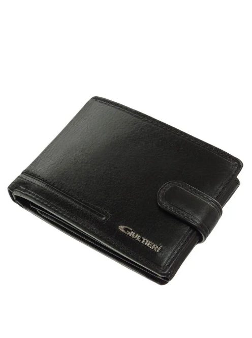 Pénztárca GIULTIERI BLC1021/T Fekete bőr férfi