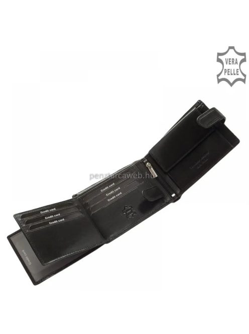 Pénztárca GIULTIERI BLC1021/T Fekete bőr férfi