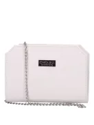 Chiara M 811 fehér rostbőr női alkalmi táska