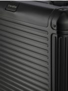 Travelite Next fekete alumínium 4 kerekű üzleti kabinbőrönd
