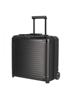   Travelite Next fekete alumínium 2 kerekű üzleti kabinbőrönd