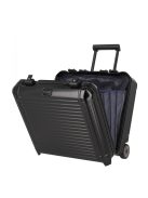 Travelite Next fekete alumínium 2 kerekű üzleti kabinbőrönd