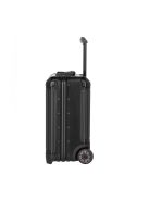 Travelite Next fekete alumínium 2 kerekű üzleti kabinbőrönd