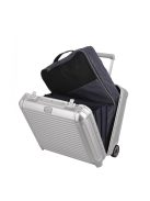 Travelite Next ezüst alumínium 2 kerekű üzleti kabinbőrönd