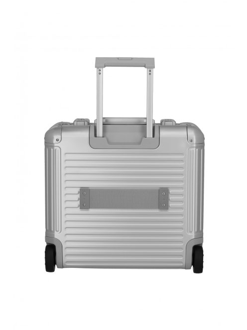 Travelite Next ezüst alumínium 2 kerekű üzleti kabinbőrönd