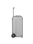 Travelite Next ezüst alumínium 2 kerekű üzleti kabinbőrönd