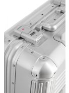 Travelite Next ezüst alumínium 2 kerekű üzleti kabinbőrönd