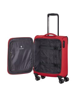 Travelite Chios piros 4 kerekű kabinbőrönd