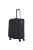 Travelite Chios fekete 4 kerekű bővíthető közepes bőrönd